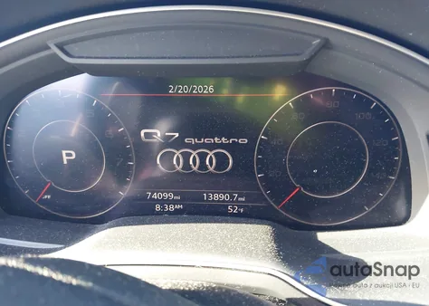 2018 Audi Q7 3.0T Premium z USA, uszkodzony, nr VIN WA1LAAF72JD010005